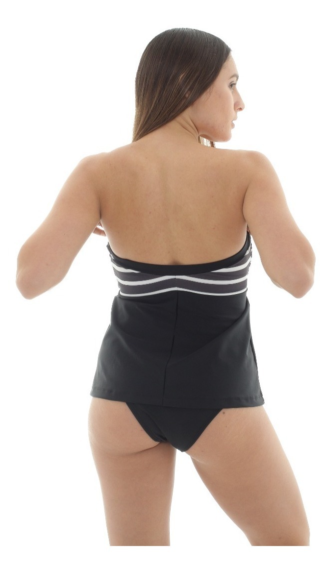 Tankini Strapless Suelta Forrada Talles Grandes (soloremera) - Imagen 10