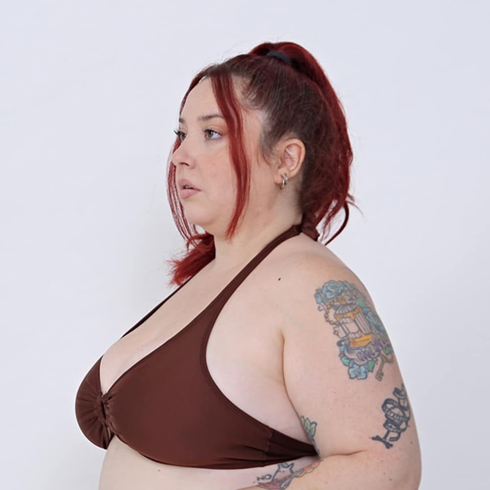 Corpiño De Bikini C/ Argolla Liso Pimalu Directo De Fabrica - Imagen 5