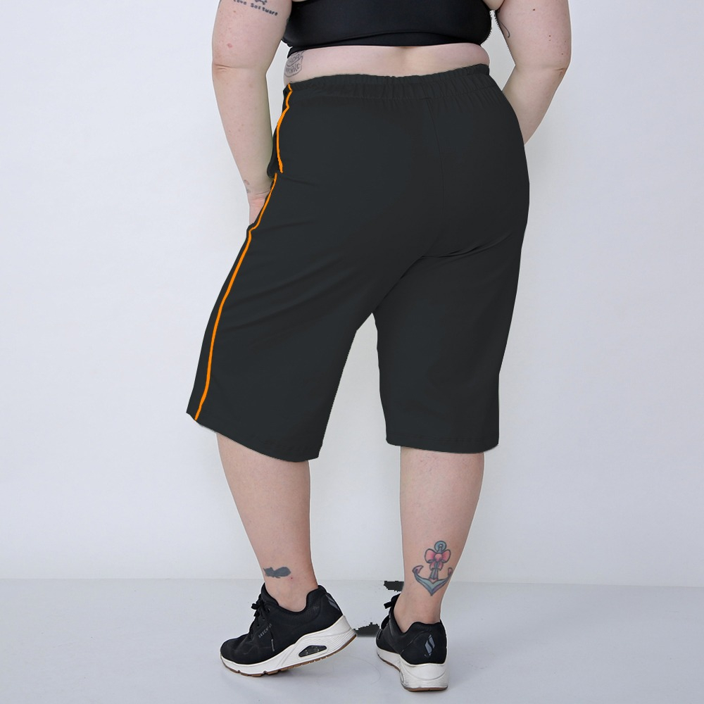 Short Largo Jogging Bermuda Deportiva De Mujer Talles Grande - Imagen 12
