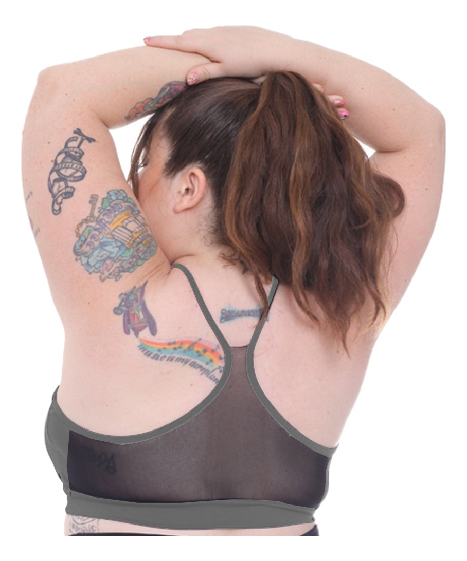 Top Deportivo Bretel Fino Espalda Con Transparencia - Imagen 4