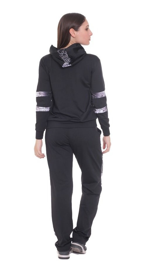 Pantalon Recto Con Bolsillos Combinado Estampado - Imagen 3