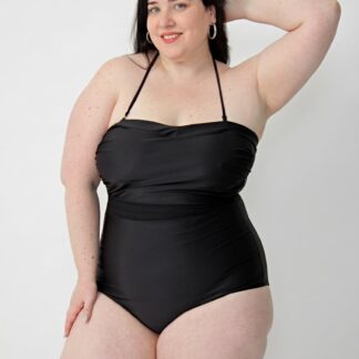 Entera Strapless Fantasía Bretel Desmontable Talle Grande