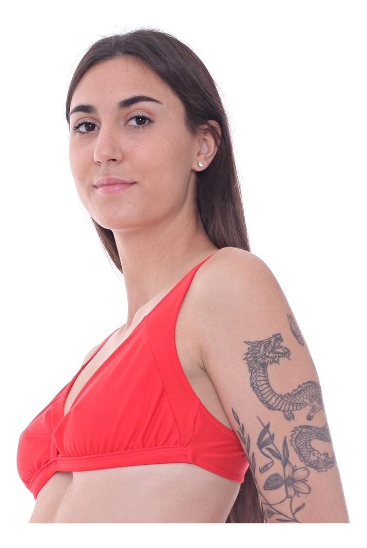Corpiño de Bikini con Traba al Centro y Broche, Excelente Calce Talles Grandes (solo Corp) - Imagen 8