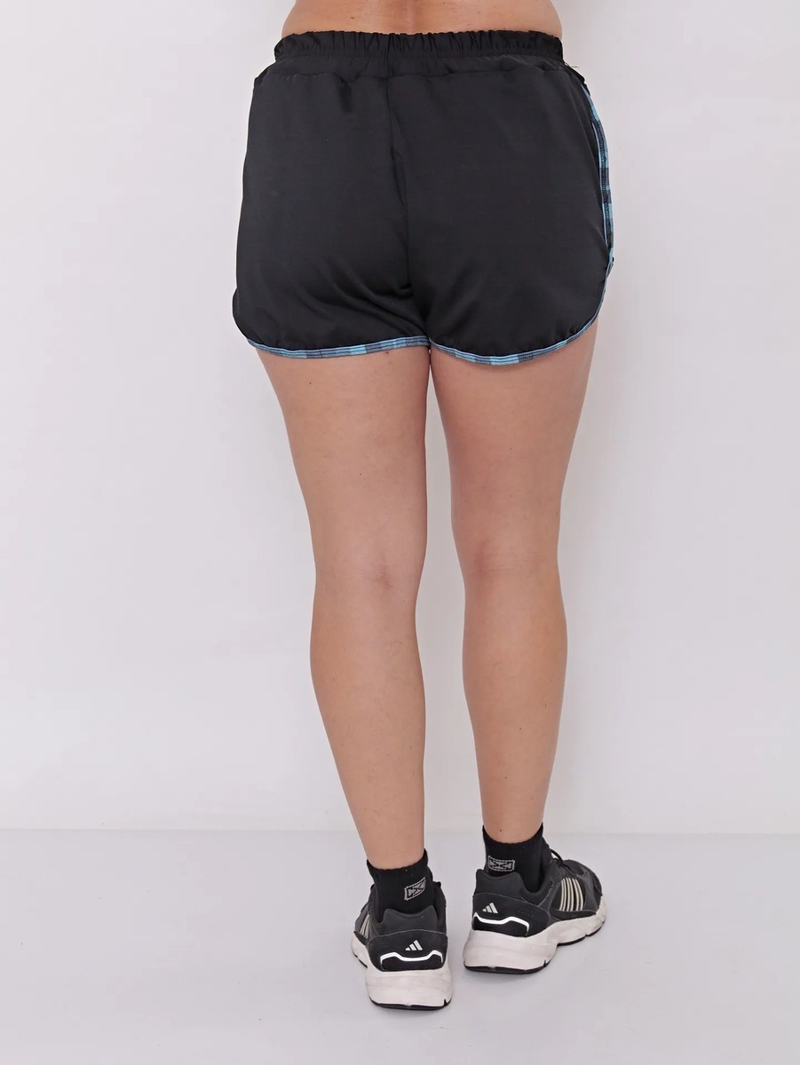 Short Mujer Deportivo Running Microfibra Lycra Talles Grande - Imagen 3