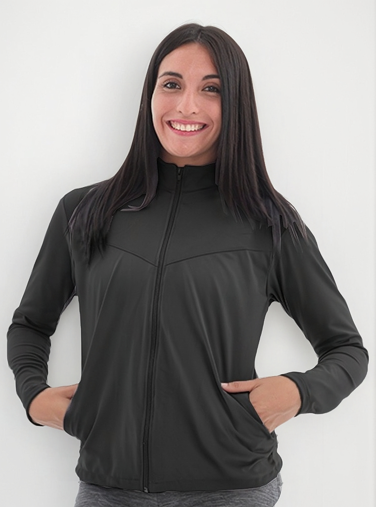Campera De Microfibra Elastizada