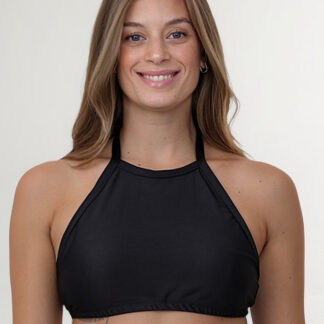 Corpiño De Bikini Halter Liso Pimalu Directo De Fabrica