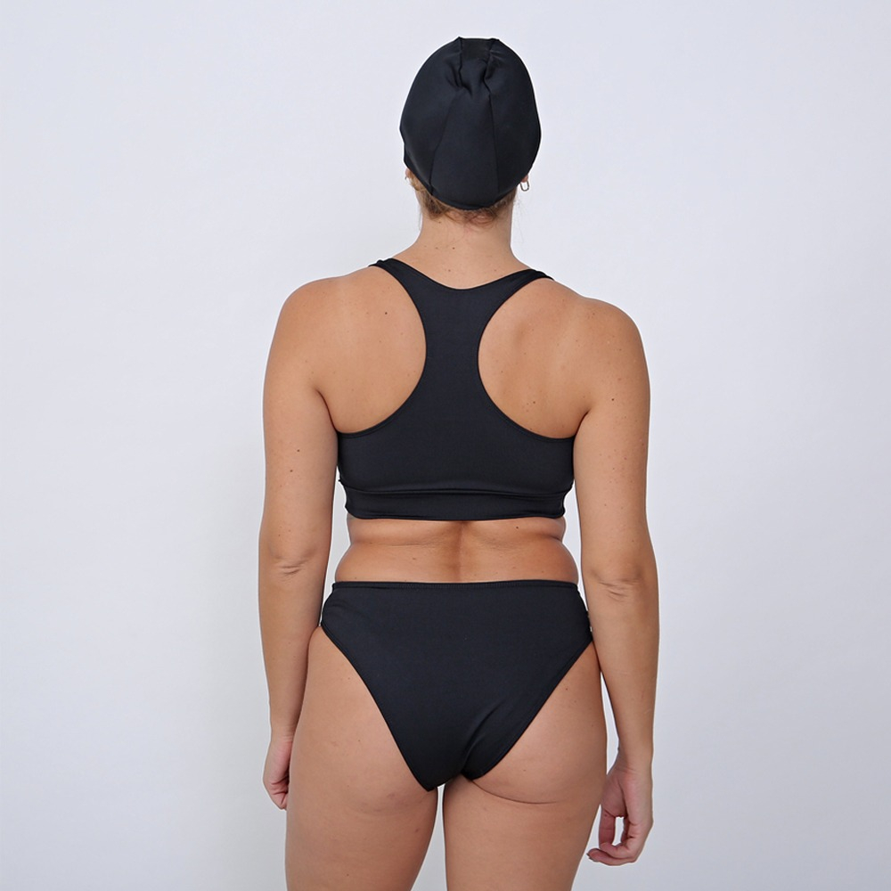 Malla De Mujer Deportiva Dos Piezas Natación Anticloro - Imagen 3