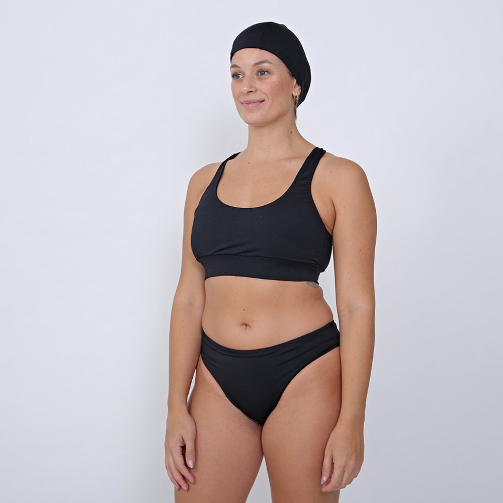 Malla De Mujer Deportiva Dos Piezas Natación Anticloro - Imagen 2