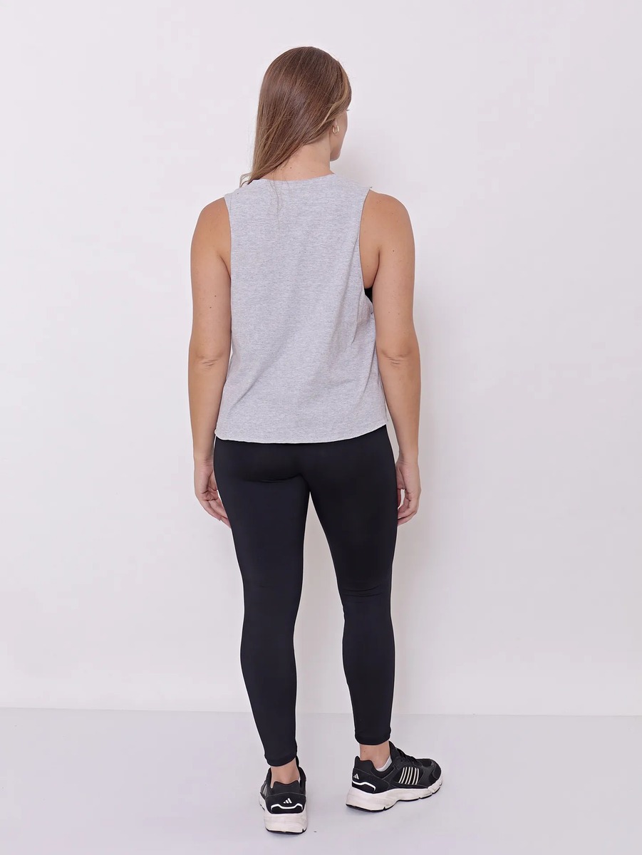 Musculosa Sudadera Deportiva Mujer De Algodón Talles Grandes - Imagen 5