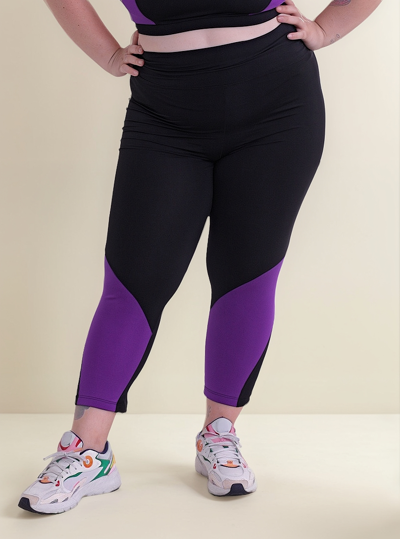 Calza Dama Deportiva Cintura Alta Talle Grande - Imagen 10
