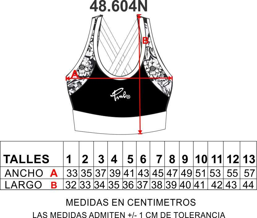Top Deportivo Dama Estampado Talles Grandes - Imagen 14