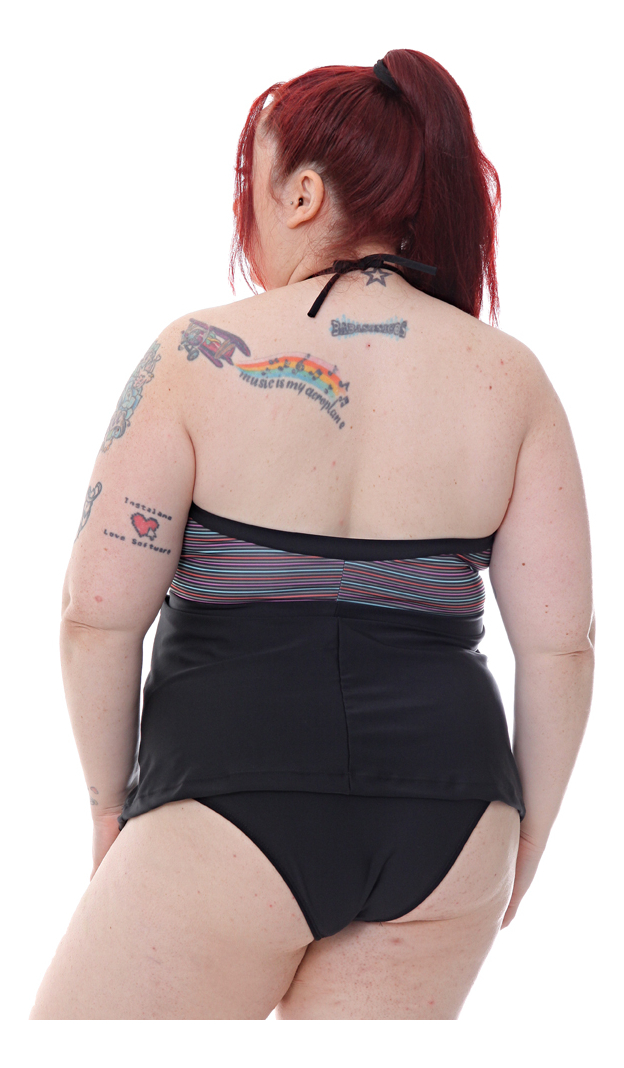 Tankini Strapless Suelta Forrada Talles Grandes (soloremera) - Imagen 16