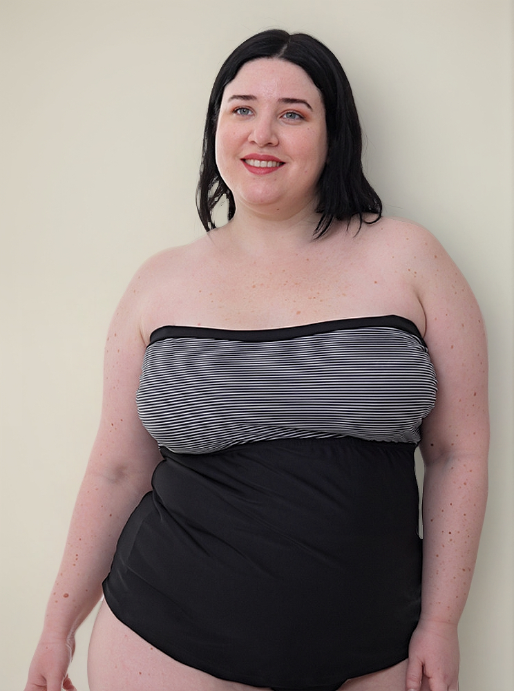 Tankini Strapless Suelta Forrada Talles Grandes (soloremera) - Imagen 20
