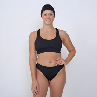 Malla De Mujer Deportiva Dos Piezas Natación Anticloro
