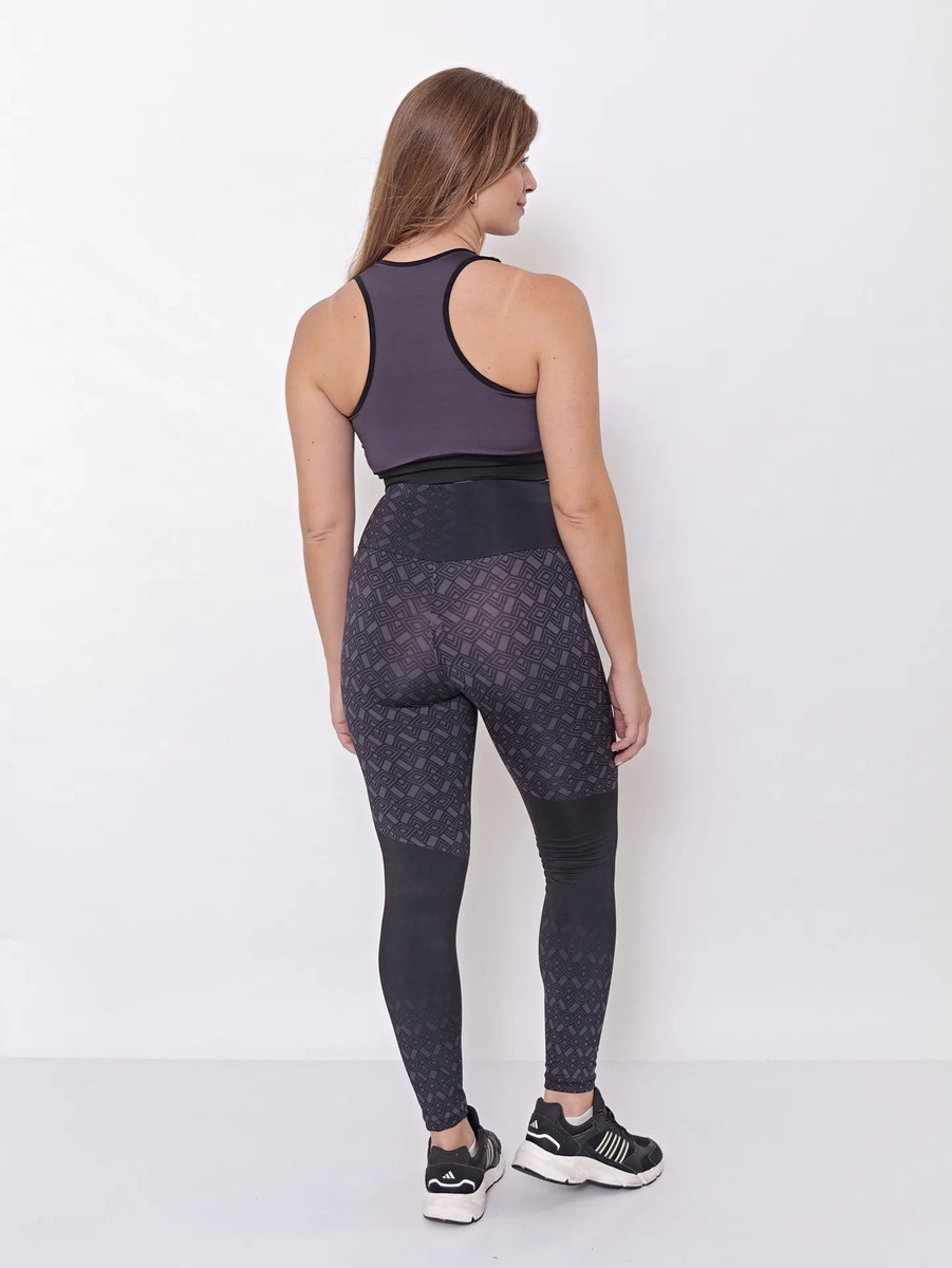 Calza Larga Deportiva Estampada Cintura Doble Talles Grandes - Imagen 4