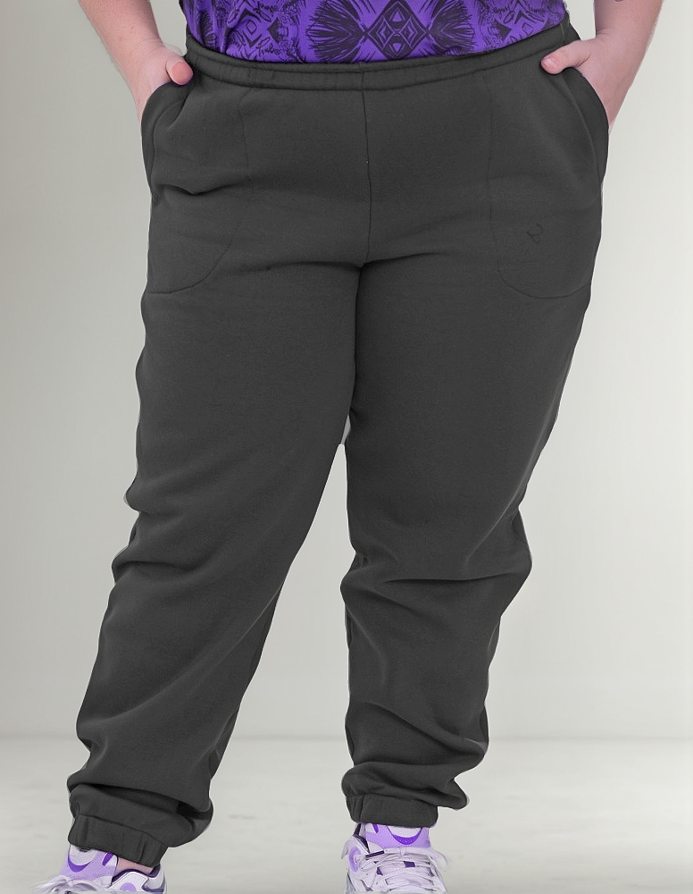 Pantalon De Frisa Tiro Alto Bolsillo Y Puño - Imagen 24