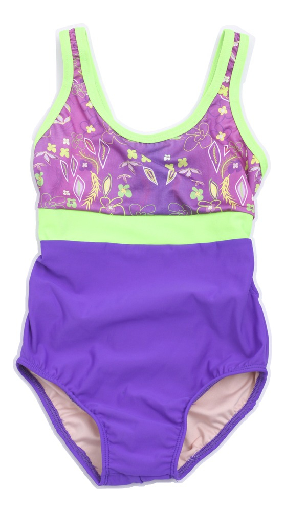 Traje De Baño Entera Estampada De Nena Todos Los Talles